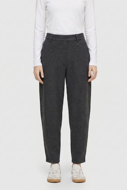 Mac Tilda Night Grey Melange Jump-In Trouser