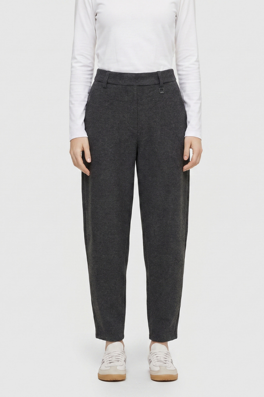 Mac Tilda Night Grey Melange Jump-In Trouser