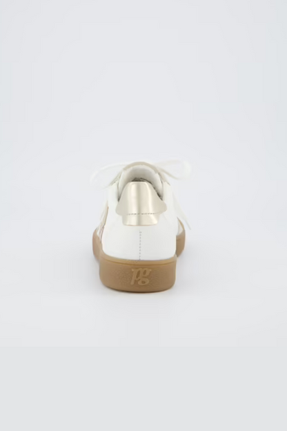 Paul Green Suede Times Ivory/White Trainers