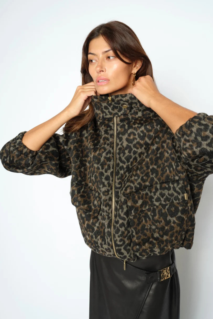 Mos Mosh Camille Black/Leo Jacket