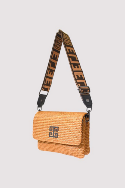 EL Tobacco/Black Antiparos Crossbody Bag