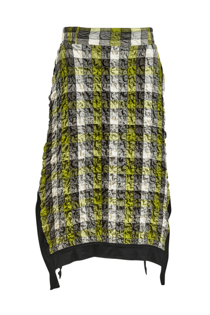 My Soul Multi Check Skirt