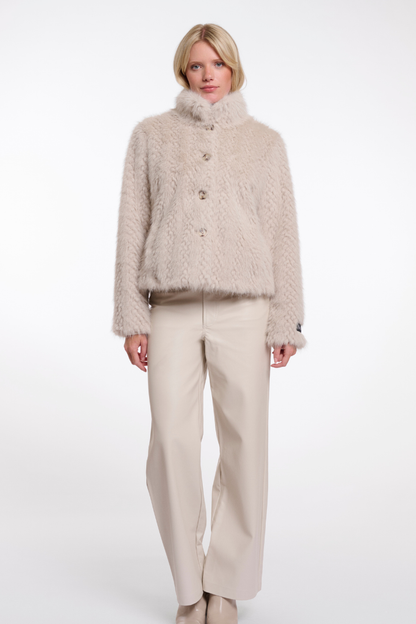 Rino & Pelle Vie Birch Faux Fur Jacket