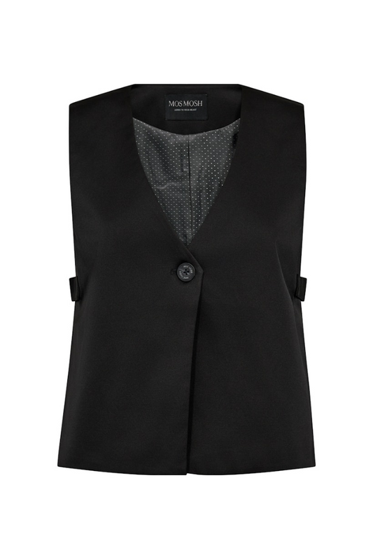 Mos Mosh Yrea Irin Black Slipover Top