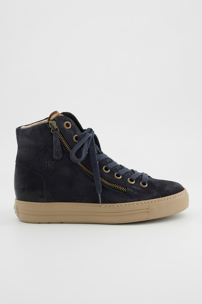 Paul Green Blue Sport Hightop Trainer