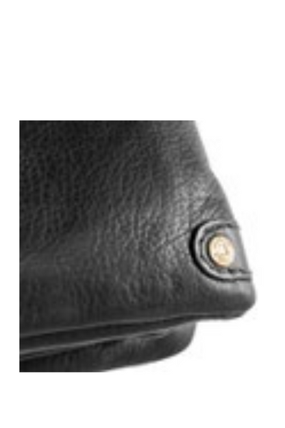 Depeche Black Leather Small Bag / Clutch