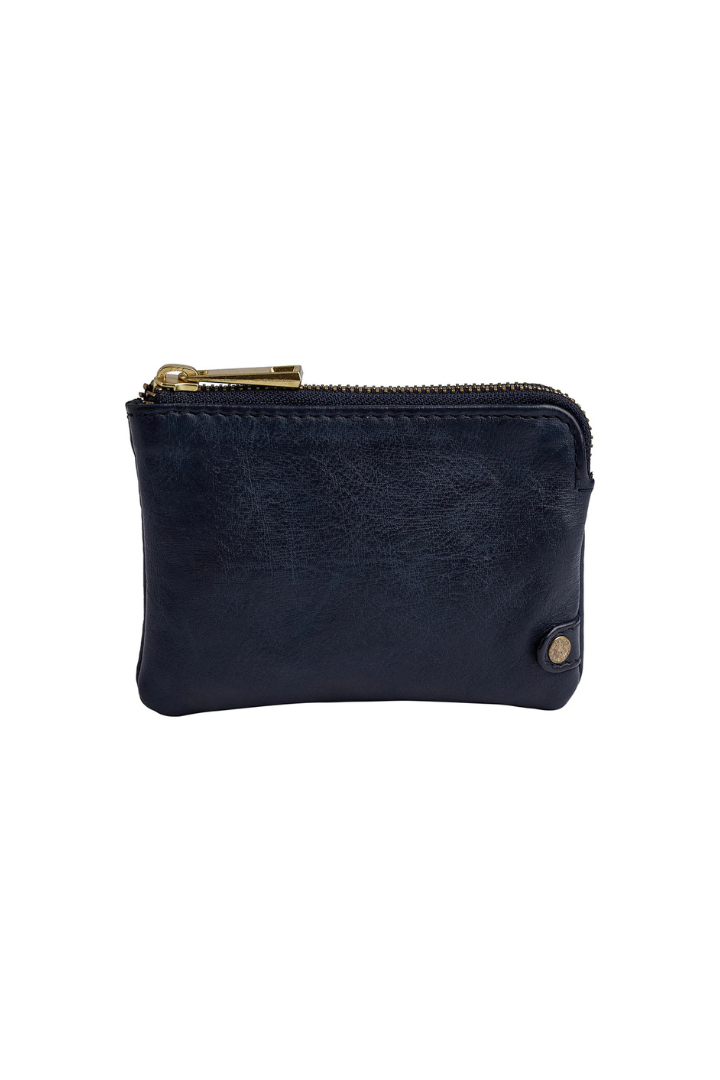 Depeche Midnight Blue Soft Leather Purse