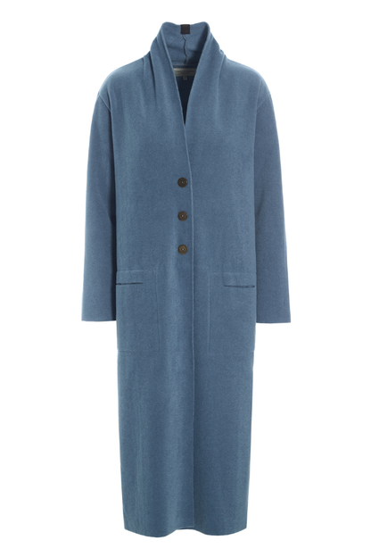 HS Dusty Blue Long Cardigan 7162
