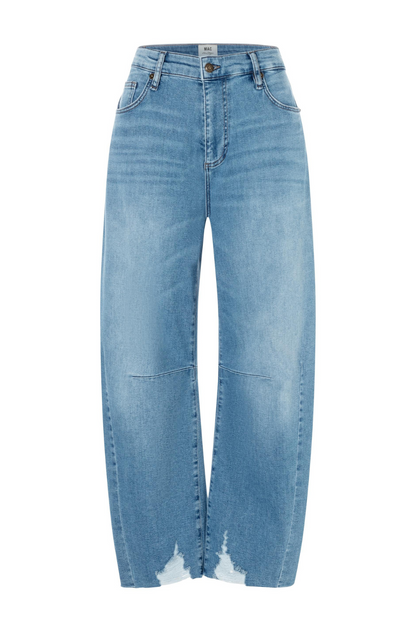 Mac Dakota Fringe Lake Blue Jeans