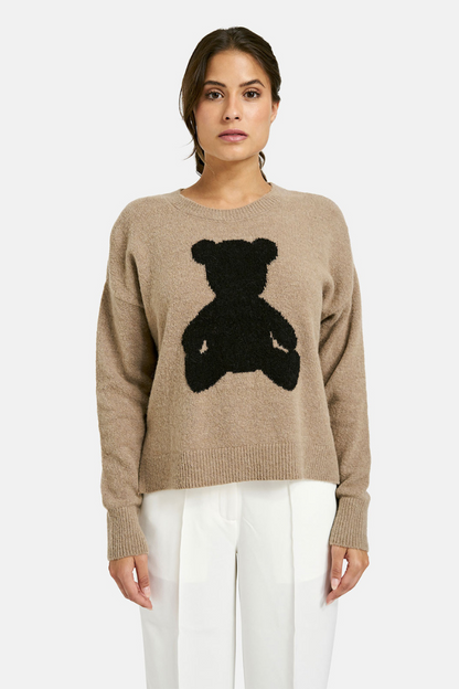 Milano Mink Teddy Print Jumper