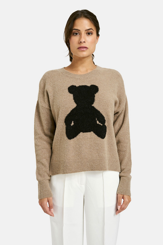 Milano Mink Teddy Print Jumper