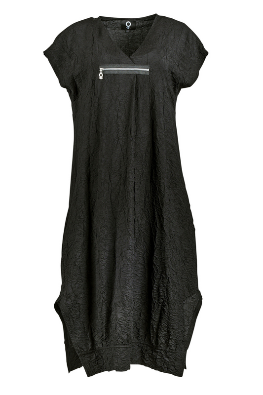 My Soul Black Crincle Dress