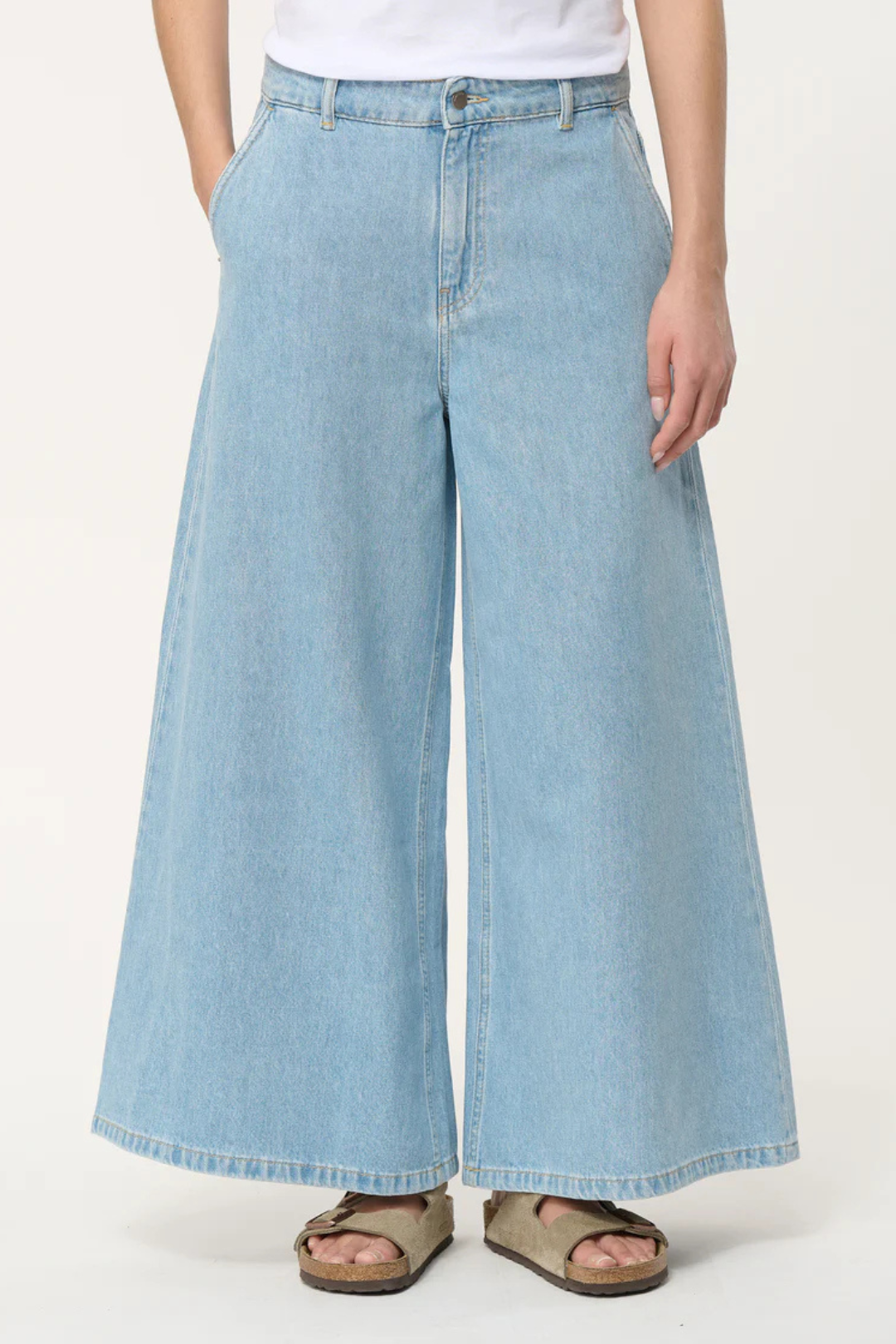 Humility Jake Denim Light Wide-leg Jeans