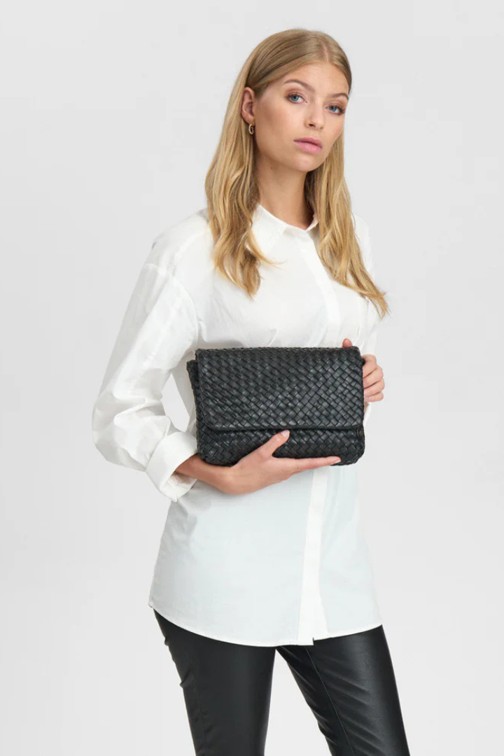 Depeche Black Sofya Crossover/Clutch Bag