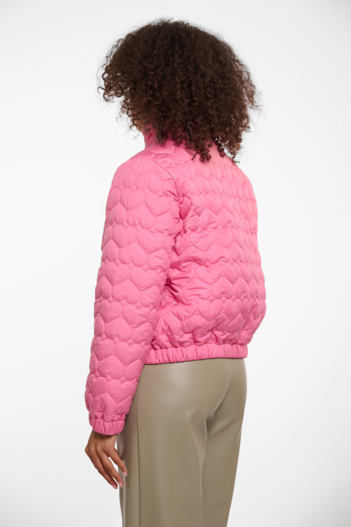 Rino & Pelle Aba Bright Pink Bomber Jacket