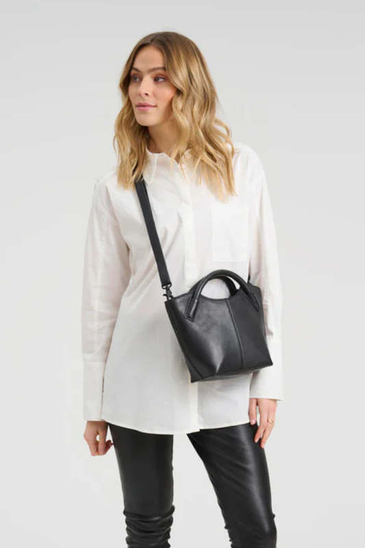 Depeche Black Marseille Crossover Bag