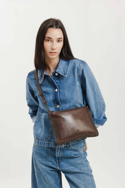 BB Dark Brown Portland Cross Body Bag