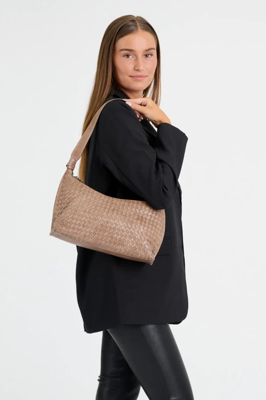 Depeche Sofya Dark Taupe Shoulder Bag 17426