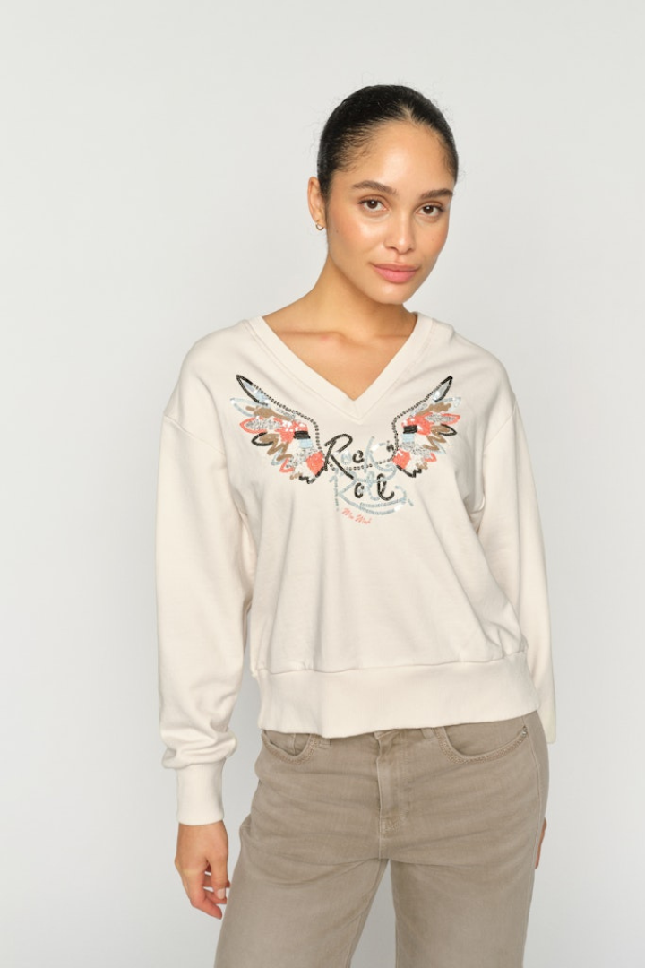 Mos Mosh Cosette Ecru Sweatshirt