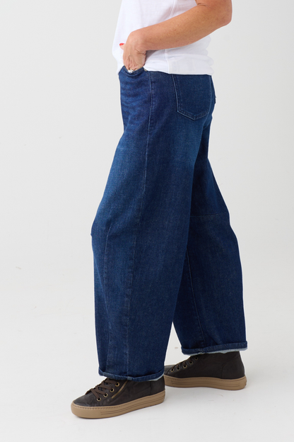 Mac Dakota Blue Mended Wash Jeans