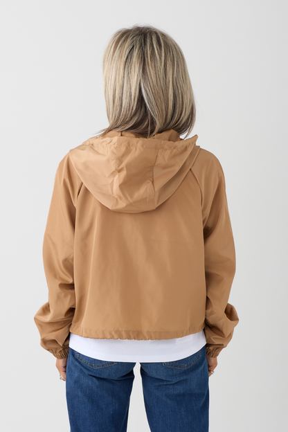 Margittes Caramel/Blue/Lime Jacket