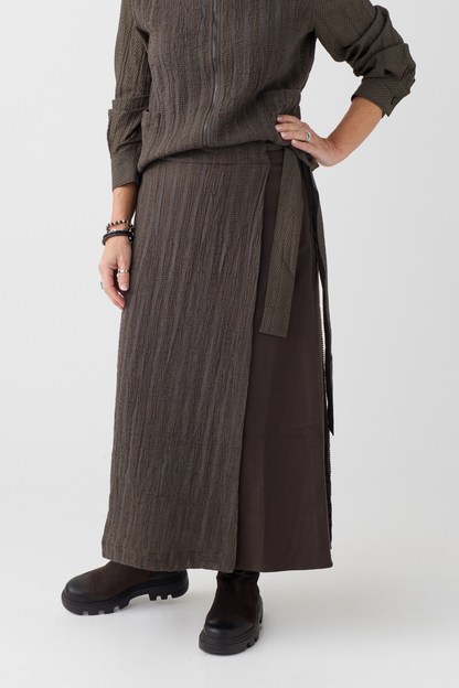 el2 Khaki/Brown Skirt 7008