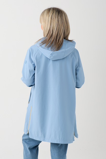 Tanta Neboa Faded Denim Raincoat