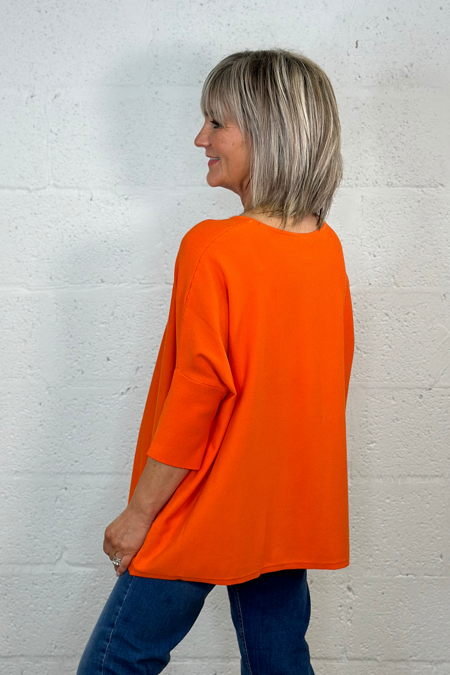 Milano Coral Jumper with 1/2 sleeve