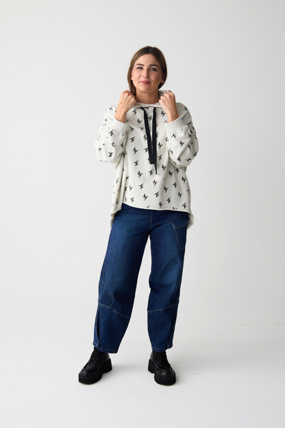 Lurdes Bergada Off-White Print Hoodie