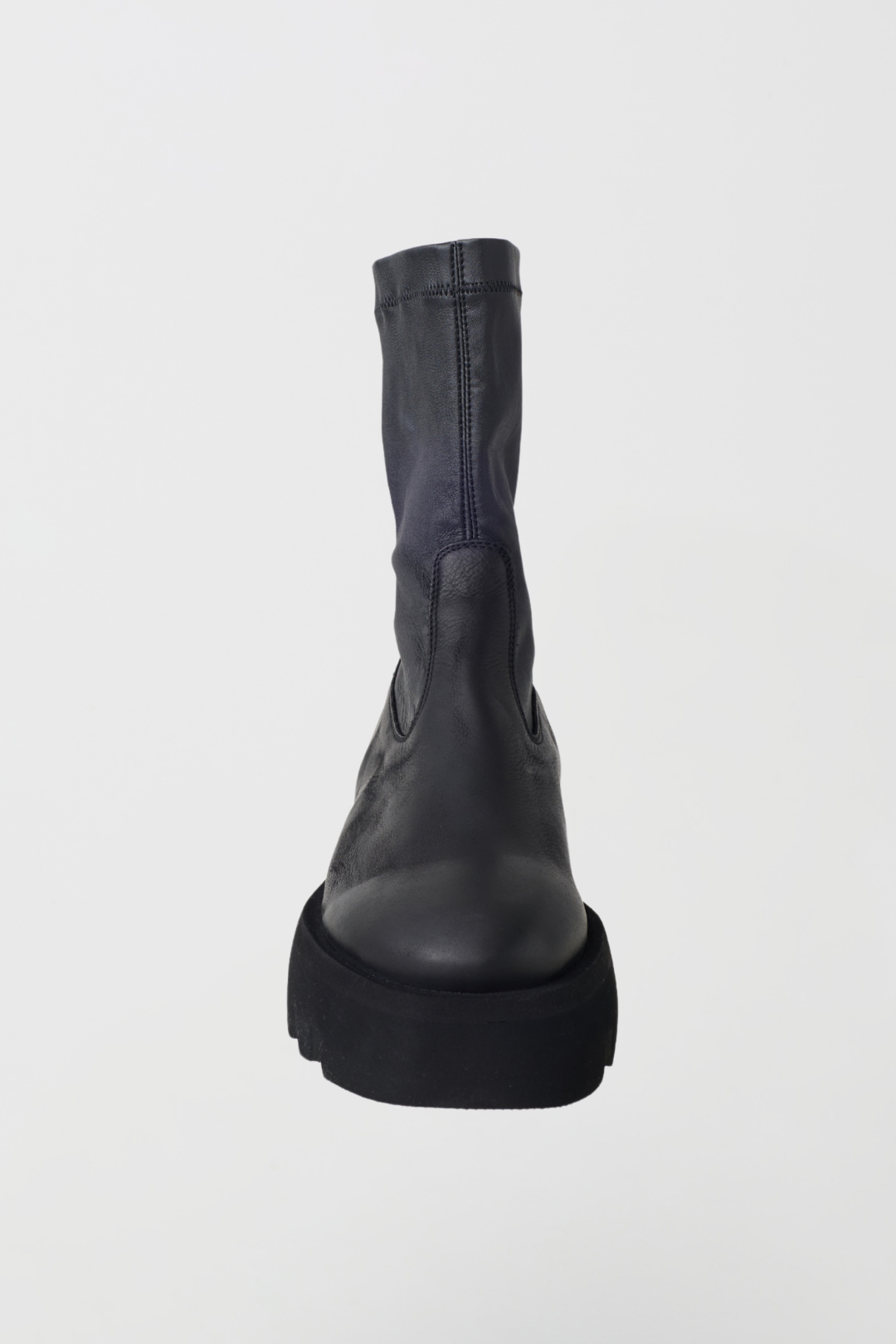Lofina Black/Nero Nappa Stretch Short Boot