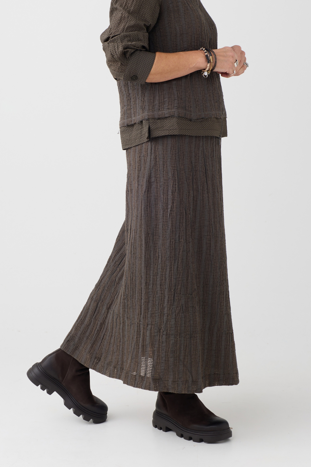 el2 Khaki/Brown Skirt 7008