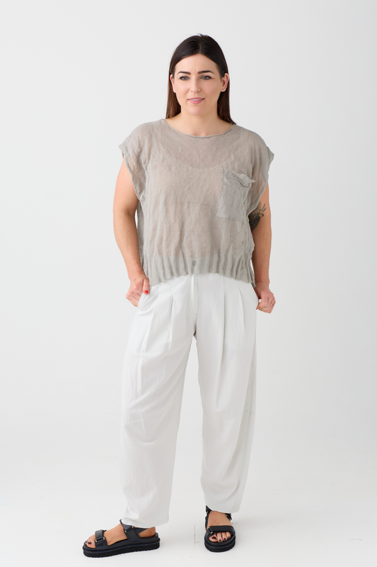 Lurdes Bergada Bone Trousers 440