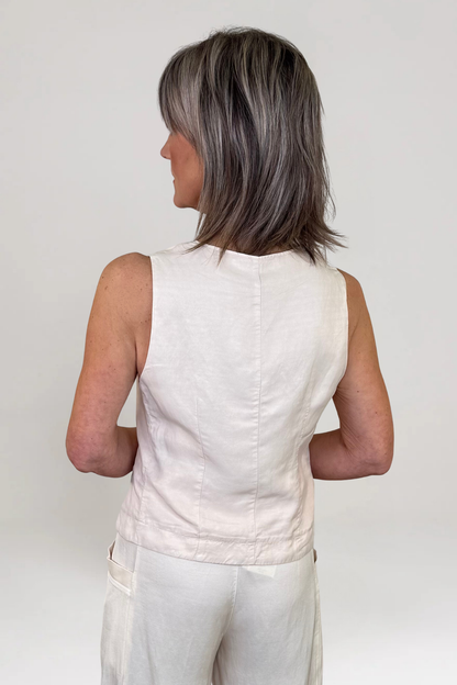 European Culture Apricot Waistcoat