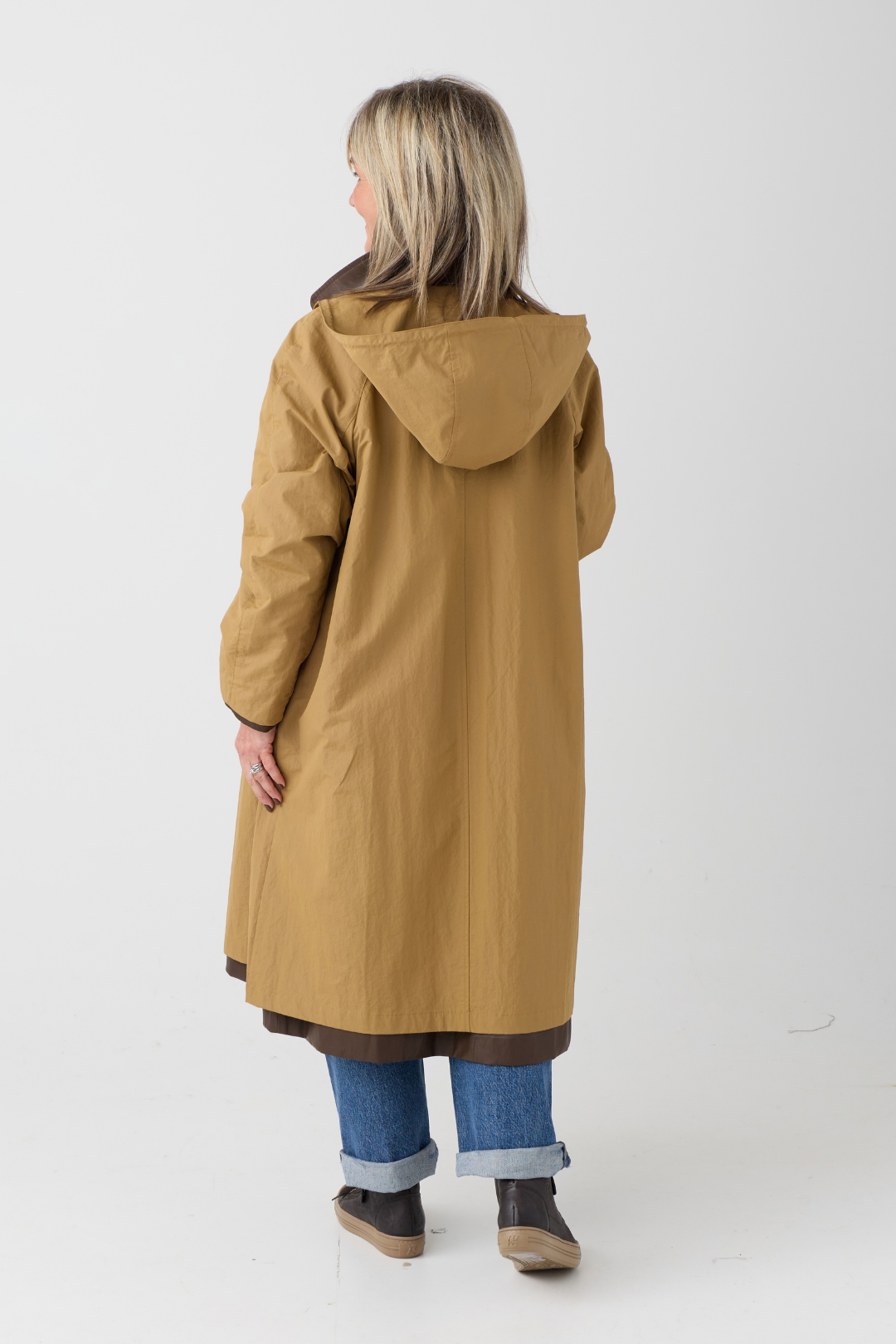 el2 Brown/Camel Reversible Coat 6024