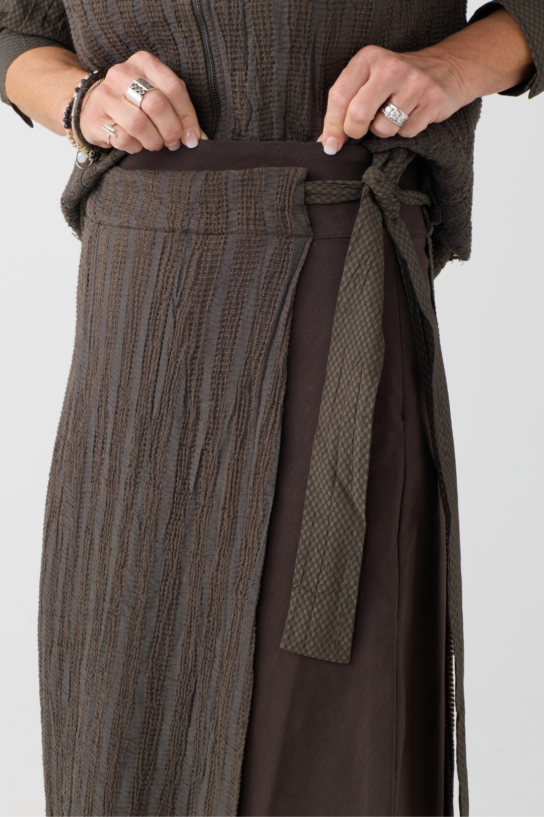 el2 Khaki/Brown Skirt 7008