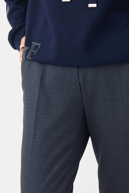 Brax Maron S Charcoal Graphic Print Chinos