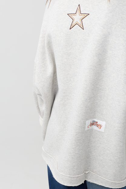 TSP Light Beige Melange FABULOUS Sweatshirt