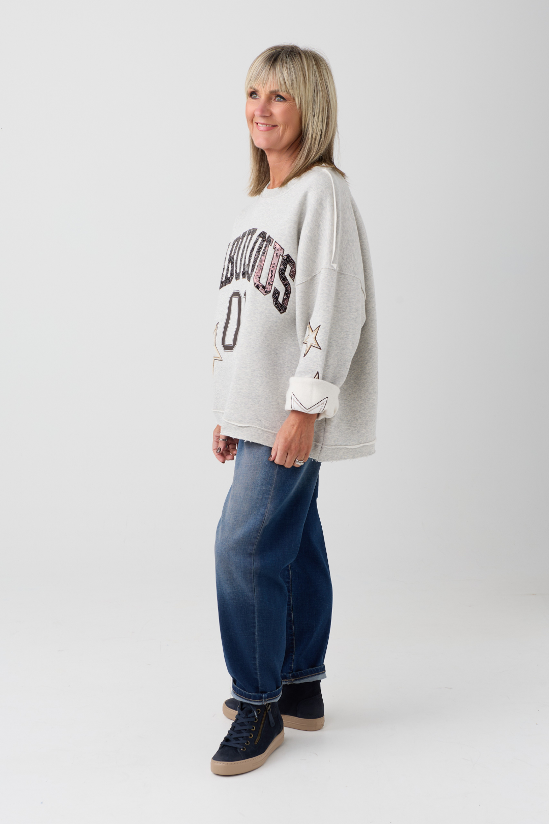 TSP Light Beige Melange FABULOUS Sweatshirt