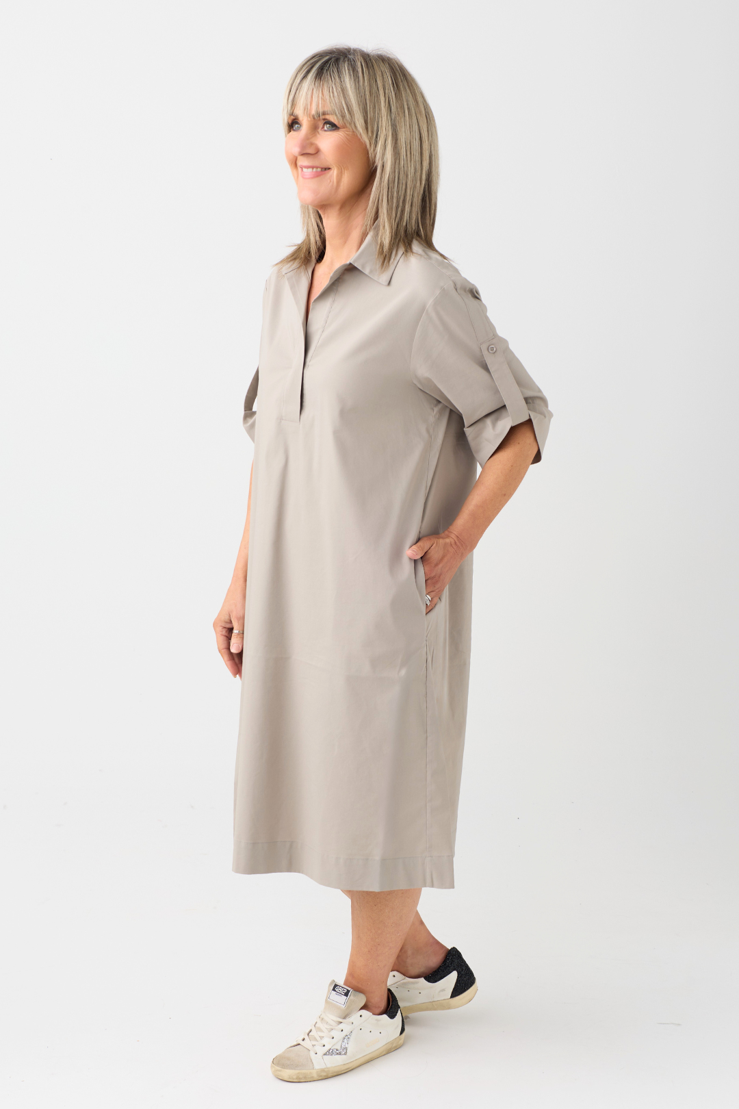 Margittes Khaki Dress