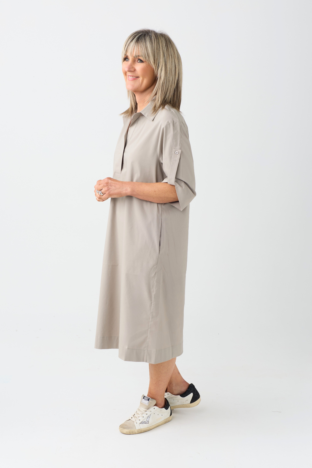 Margittes Khaki Dress