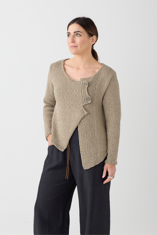 Lurdes Bergada Toasted Cardigan
