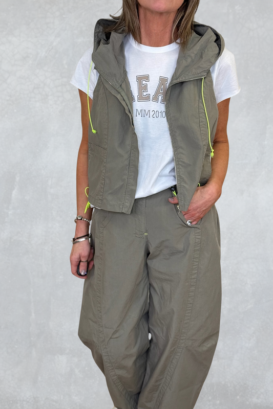 Lurdes Bergada Toasted Trousers / Neon Toggles