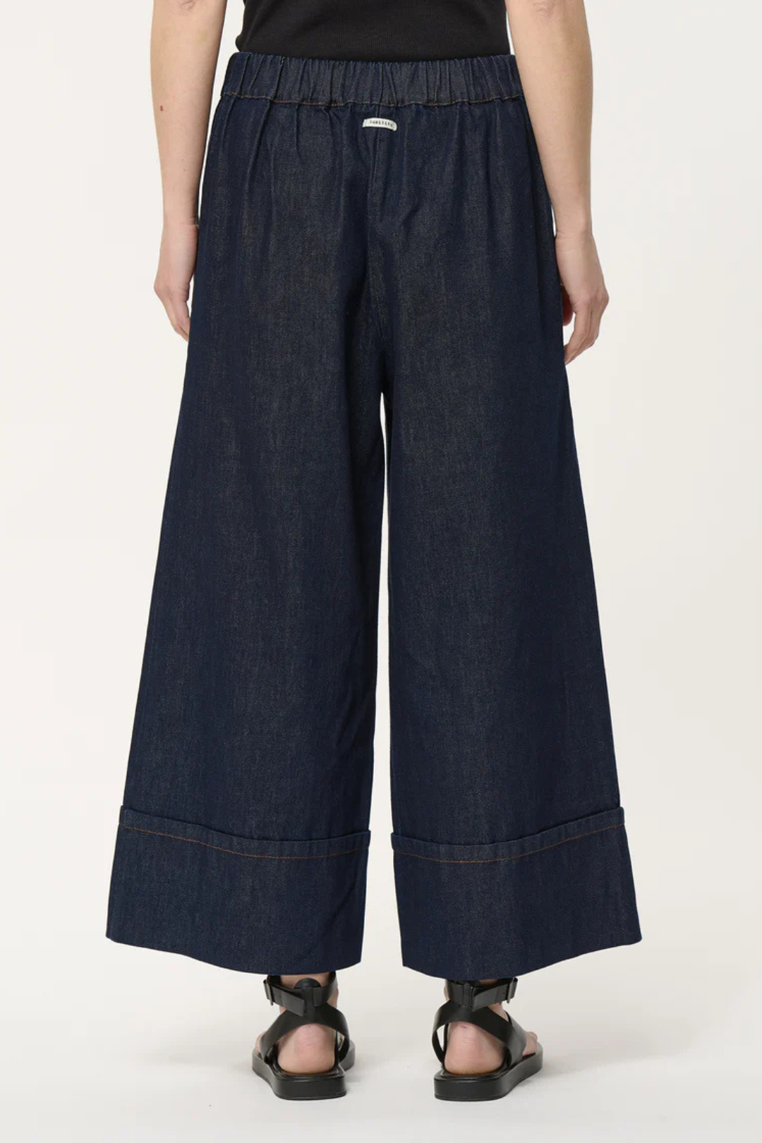 Humility Sophio Denim Blue Wide-leg Trousers