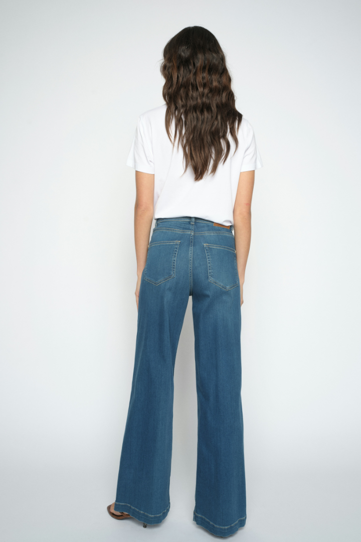 Mos Mosh Dara Mid Blue Deluxe Jeans