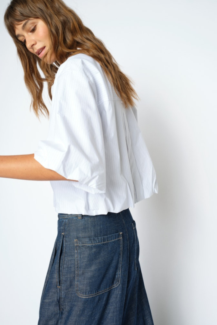 Mos Mosh Maxime Bright White Nylah Shirt