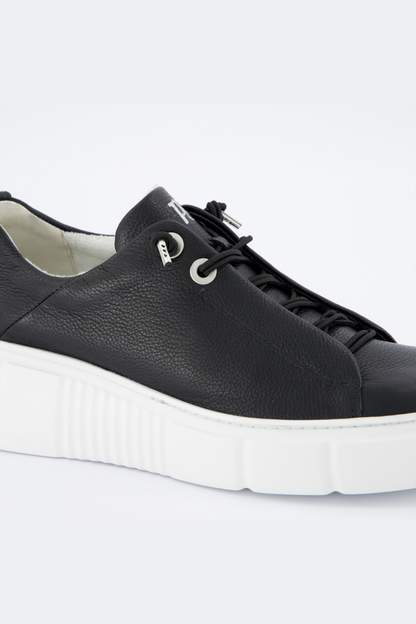 Paul Green Maincalf Black/Silver Trainers