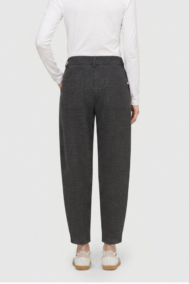Mac Tilda Night Grey Melange Jump-In Trouser
