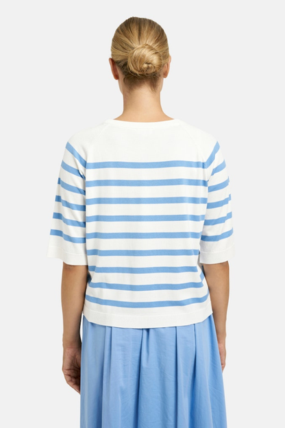 Milano Ocean Print Stripe CAPRI Jumper
