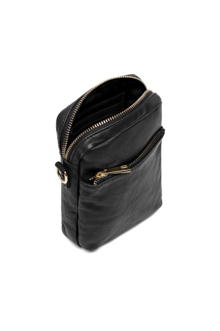 Depeche Classic Black Mobile Bag