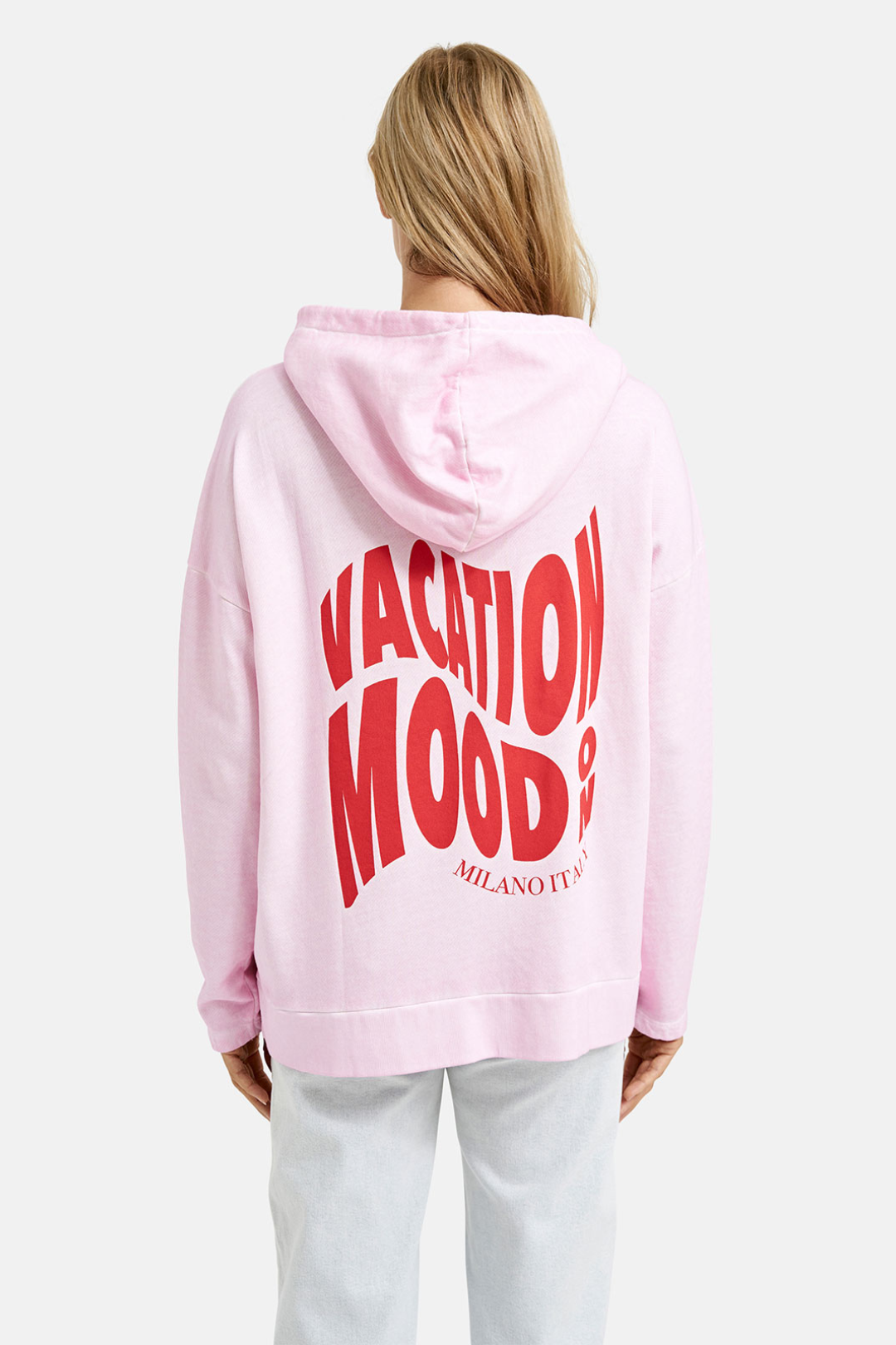 Milano Pink Vacation Mood Hoodie